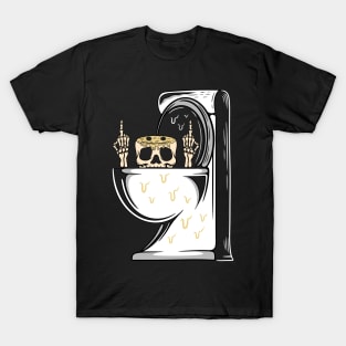 Toilet skull T-Shirt